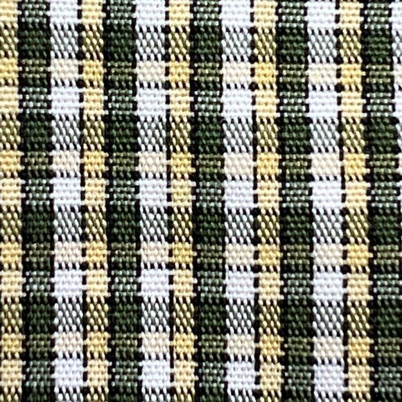 Brooks Brothers Button Up Shirt Yellow Green Check Large Cotton Non Iron L/S Men - Picture 4 of 12